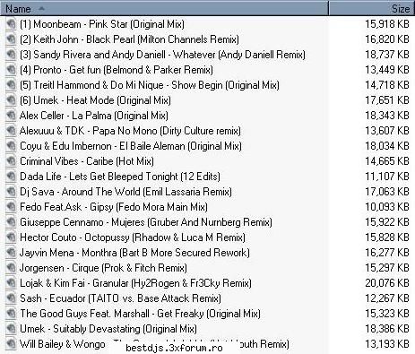 selection 04-07-2009 download link list