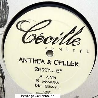 Anthea & Celler � Sessy EP - Artist: Anthea & Celler Title: Sessy EP Style - Minimal/Tech/Deep
