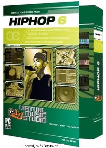 - fully expandable music creation studio.
- 5000 sound clips, loops and beats.
- audio editor to