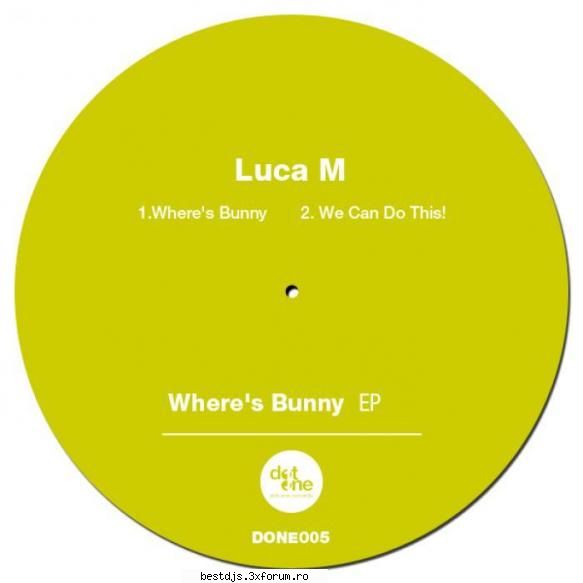 artist: luca m
title: where�s dot one deep date: 320 web

01. luca m � where�s bunny (original